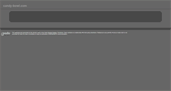 Desktop Screenshot of candy-bowl.com